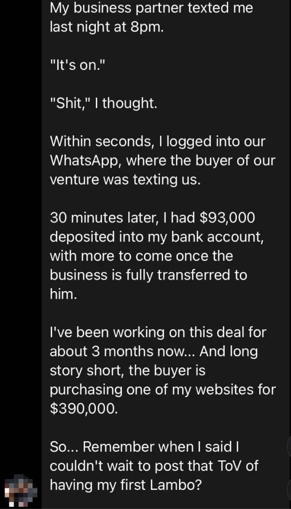 Member testimonial