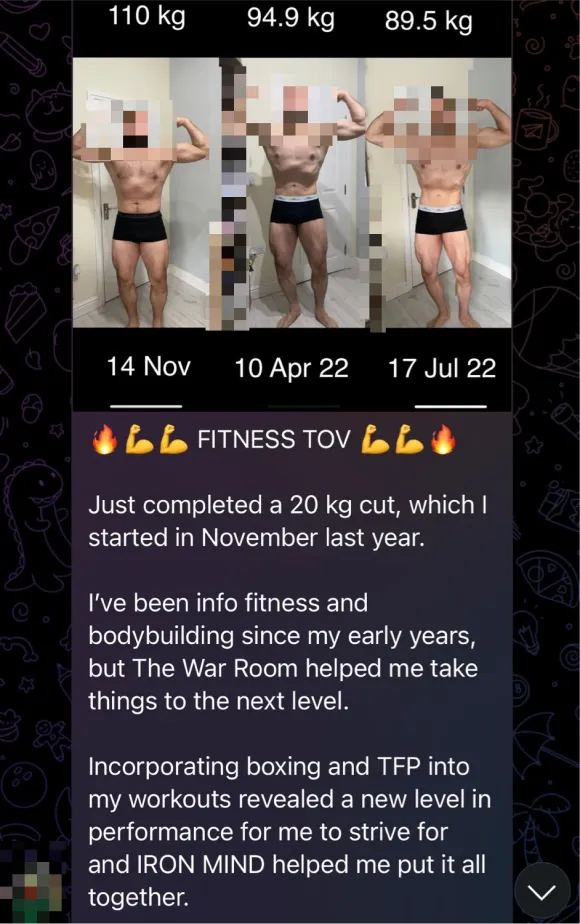 Member testimonial